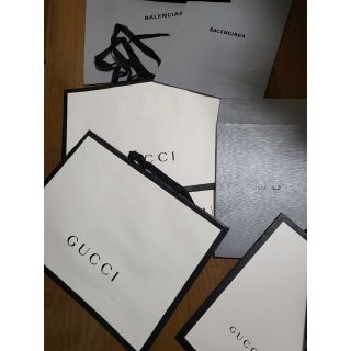 グッチ(Gucci)のGUCCI&BALENCIAGAショップバッグ 袋 箱等まとめて18点以上(ショップ袋)