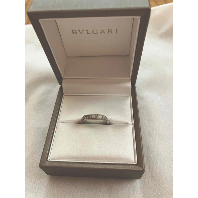 驚きの安さ BVLGARI - saki 美品☆ブルガリ☆パヴェダイヤpt950 リング ...