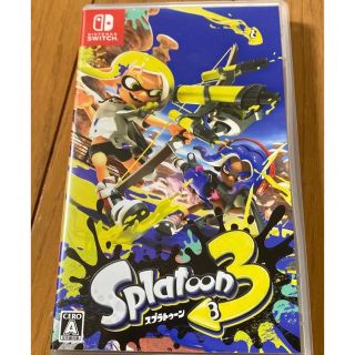 ニンテンドースイッチ(Nintendo Switch)のNintendoSwitch スプラトゥーン3 中古　送料込(家庭用ゲームソフト)