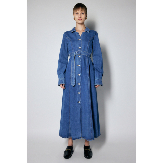 MOUSSY♡DENIM MAXI SHIRT ドレス 1