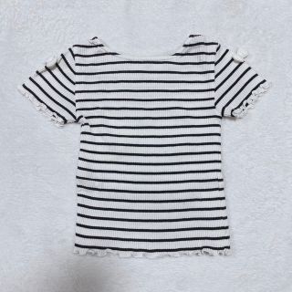 シップスキッズ(SHIPS KIDS)の【SHIPS】ボーダーリブT♡100(Tシャツ/カットソー)