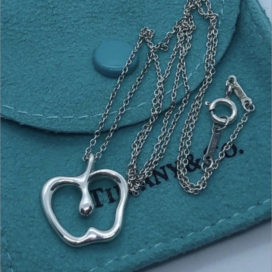 美品 Tiffanyティファニーアップルネックレス シルバー925