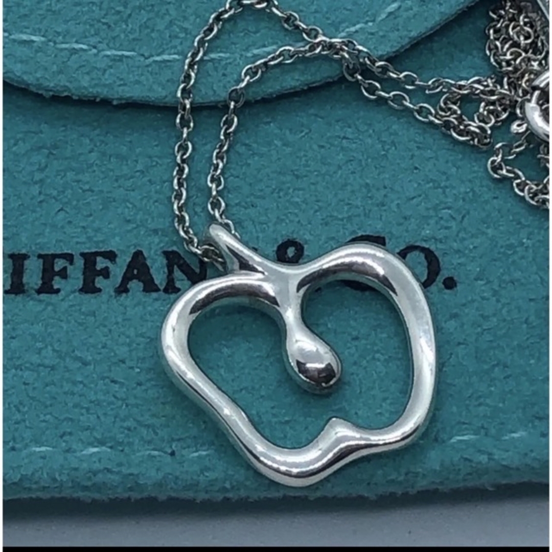 ショップジャパン 美品 Tiffanyティファニーアップルネックレス