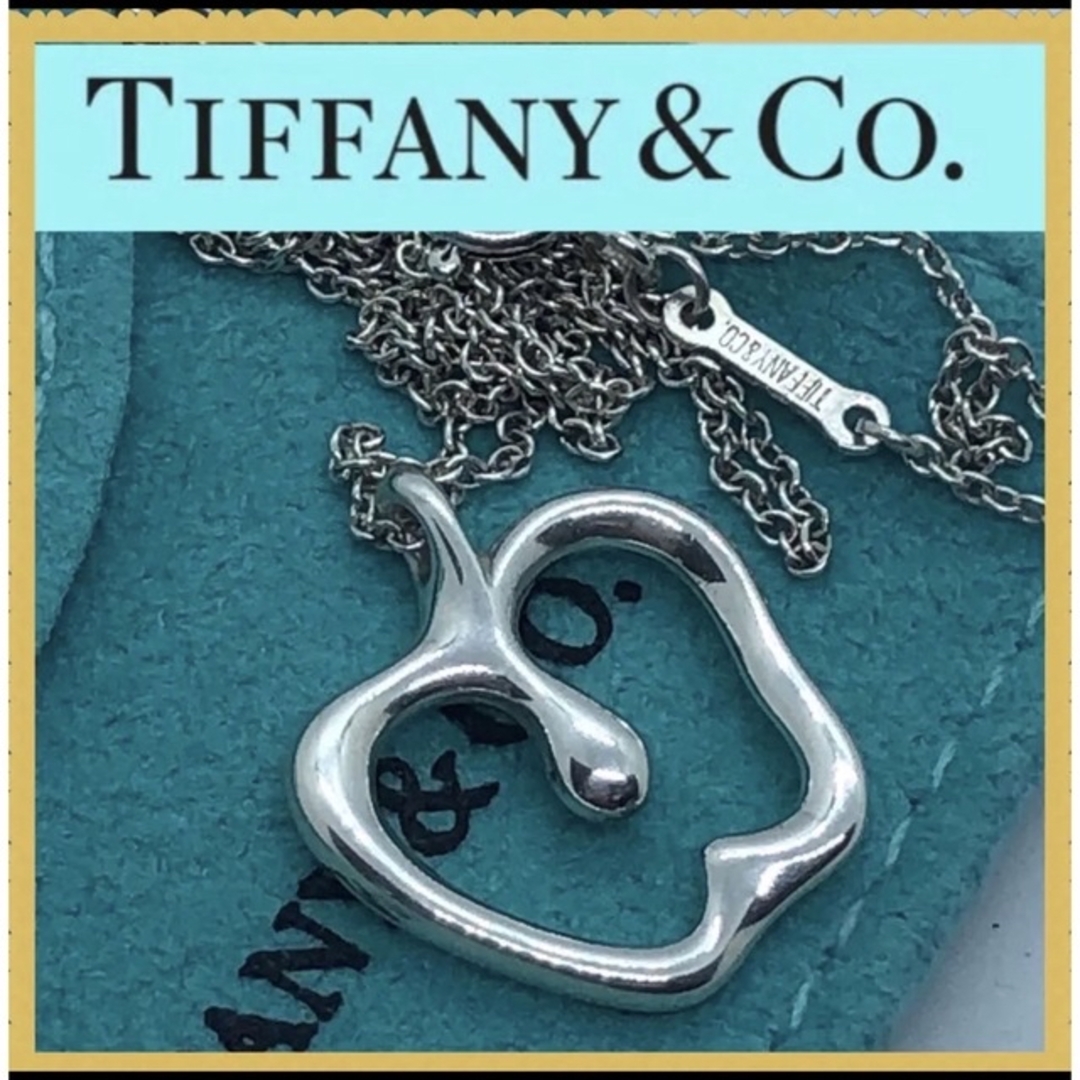 美品 Tiffanyティファニーアップルネックレス シルバー925 | フリマアプリ ラクマ