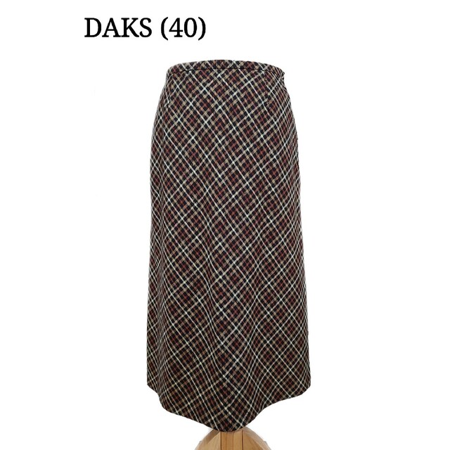 美品 DAKS ダックス　定番チェックスカート