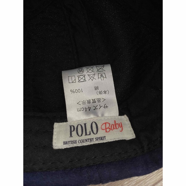 POLO（RALPH LAUREN）(ポロ)の【新品・未使用】POLOキャップ キッズ/ベビー/マタニティのこども用ファッション小物(帽子)の商品写真