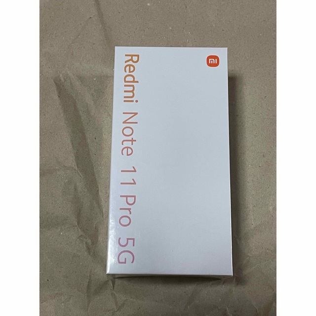 新品未使用未開封　Redmi Note 11 Pro 5G ポーラーホワイト