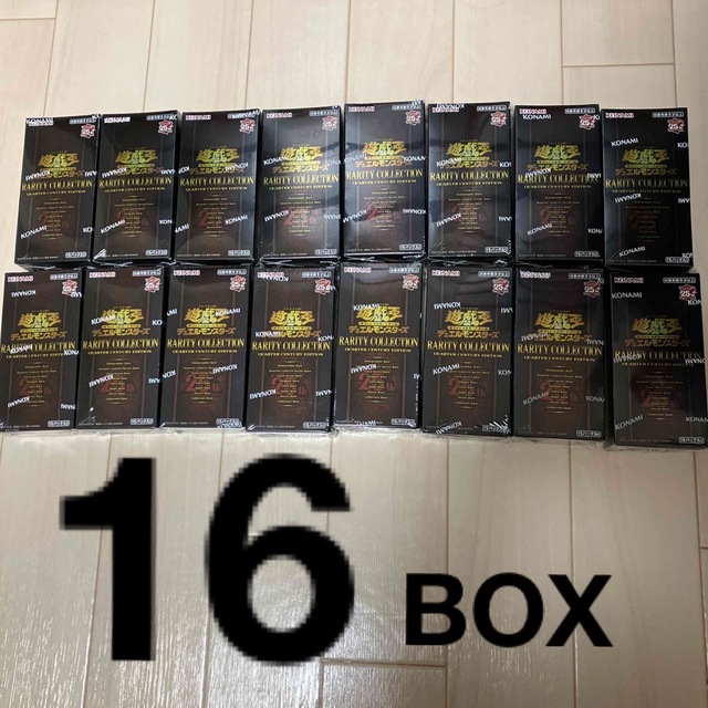 遊戯王 レアリティコレクション 25th 16boxシュリンク付き 新品未開封