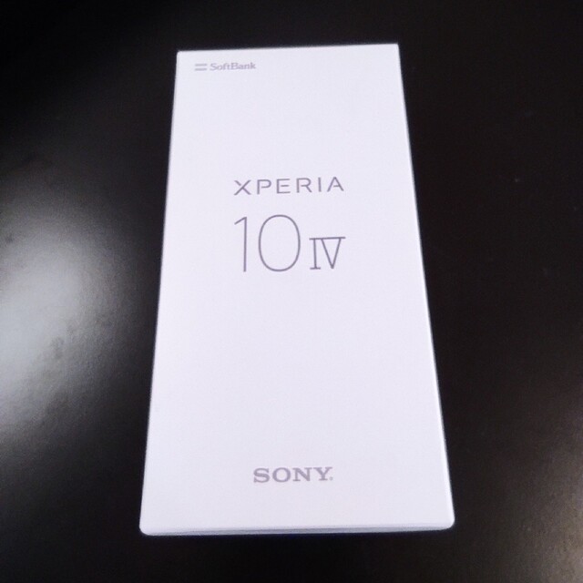 ✨新品未使用✨Xperia 10 IV 本体 ブラック 128GBスマホ/家電/カメラ