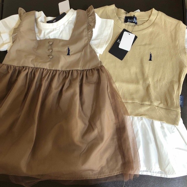 イーストボーイ　2点セット キッズ/ベビー/マタニティのキッズ服女の子用(90cm~)(ワンピース)の商品写真