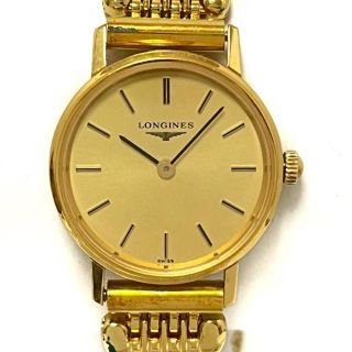 ロンジン(ゴールド/金色系)の通販 200点以上 | LONGINESを買うならラクマ