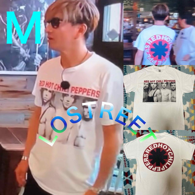 木村拓哉 RED HOT CHILI PEPPERS 1990 Tシャツ M