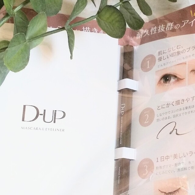 D-UP(ディーアップ)のD-UP ナチュラルブラウン シルキーリキッドアイライナー コスメ/美容のベースメイク/化粧品(アイライナー)の商品写真