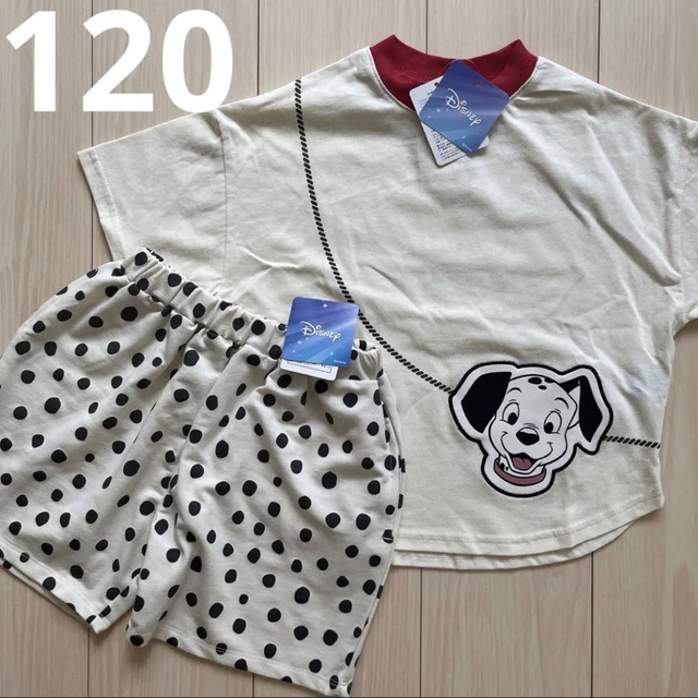【Disney】101匹わんちゃん☆セットアップ Tシャツ☆ハーフパンツ 120