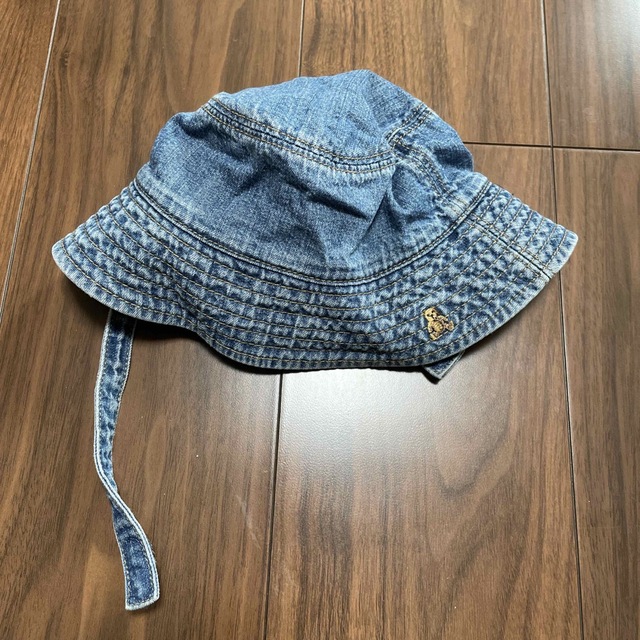 babyGAP(ベビーギャップ)のbabyGAP 帽子 キャップ デニム バケットハット キッズ/ベビー/マタニティのこども用ファッション小物(帽子)の商品写真