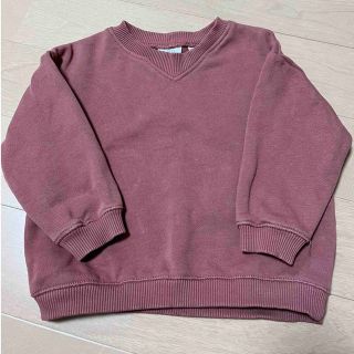 ザラキッズ(ZARA KIDS)のZARA ZARAKIDS ZARABABY トップス　起毛トレーナー(Tシャツ/カットソー)