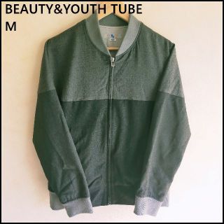 ビューティアンドユースユナイテッドアローズ(BEAUTY&YOUTH UNITED ARROWS)のbeauty&youth tube　ジップアップブルゾン　TUBEコラボ(ブルゾン)