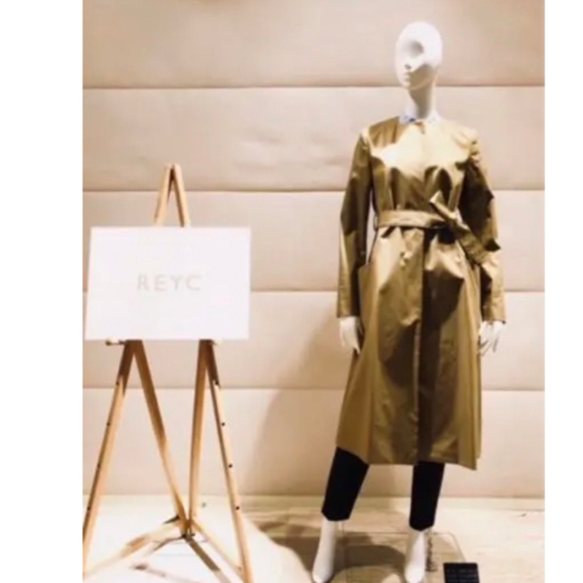 ぽんさま】YOKO CHAN *REYC リック*ノーカラーコート-
