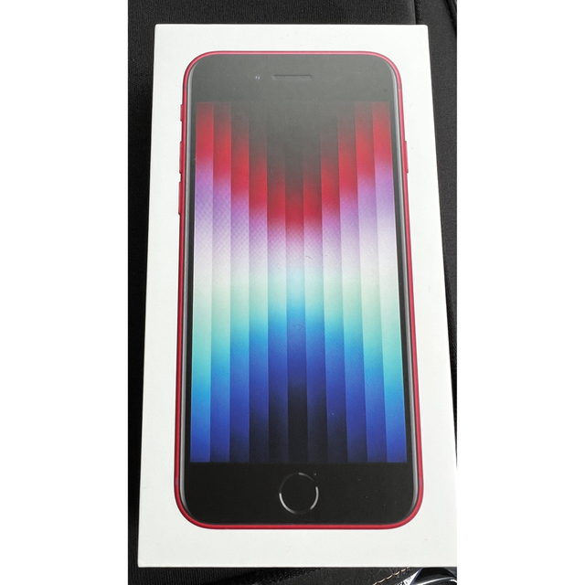 【新品未開封】iPhone SE 第3世代 64GB レッドスマートフォン/携帯電話