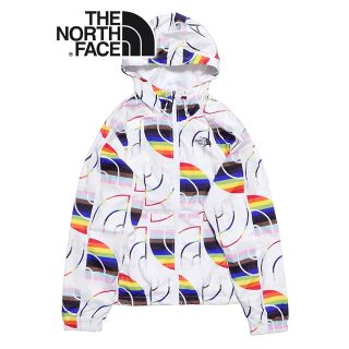 ザノースフェイス(THE NORTH FACE)の日本未発売ハーフドームプリントハイドレナラインジャケットUSAモデル nf110(その他)