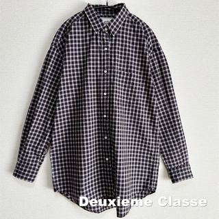 ドゥーズィエムクラス(DEUXIEME CLASSE)の【Deuxieme Classe】スモールオンブレチェック コットン シャツ(シャツ/ブラウス(長袖/七分))