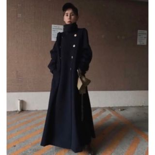Ameri VINTAGE - 【完売のブラウン!】Leather combine corduroy coat ...