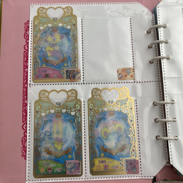 T-ARTS(タカラトミーアーツ)のワッチャ　プリマジ　ミラクルベアパープル　一式 エンタメ/ホビーのアニメグッズ(カード)の商品写真