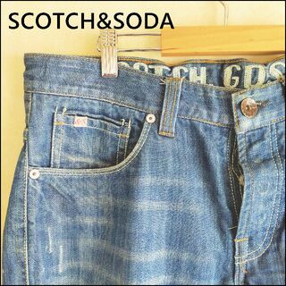 スコッチアンドソーダ(SCOTCH & SODA)のSCOTCH & SODA スコッチ&ソーダ　ダメージ加工　サイズ30(デニム/ジーンズ)