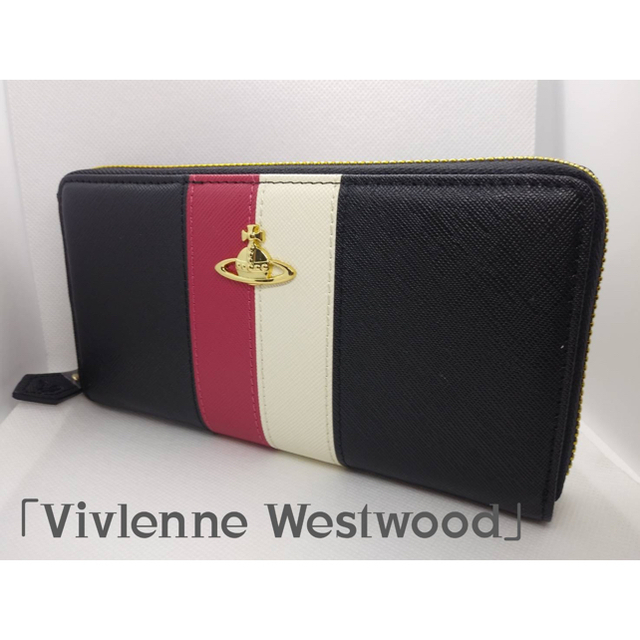 Vivienne Westwood(ヴィヴィアンウエストウッド)のVivienne Westwood 長財布ヴィヴィアンウェスト ラウンドファスナ レディースのファッション小物(財布)の商品写真