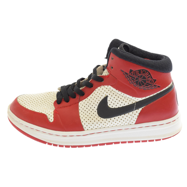 NIKE ナイキ AIR JORDAN 1 ALPHA CHICAGO エアジョーダン アルファ シカゴ ハイカットスニーカー ホワイト/レッド US8/26cm 392813-101