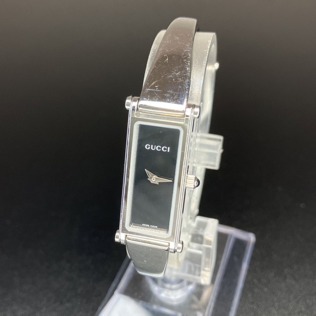 良品 正規品】グッチ 腕時計 1500L 時計 GUCCI ブラック 可動品