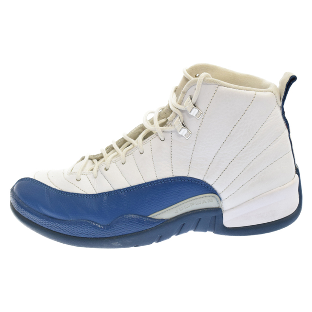 321センチワイズNIKE ナイキ AIR JORDAN 12 RETRO FRENCH BLUE エアジョーダン12 レトロフレンチブルー ハイカットスニーカー ホワイト/ネイビー US10/28cm 130690-113