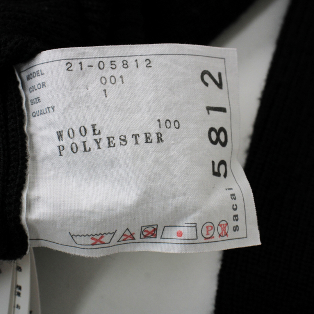 sacai - 定価9.7万 2021AW sacai サカイ 21-05812 スカーフドッキング