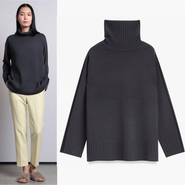 theory luxe 21AW 完売 タートルネックプルオーバー