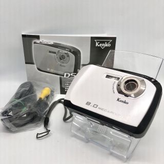 ケンコー(Kenko)のKenko 防水デジタルカメラ DSC-808W WH(ホワイト)(コンパクトデジタルカメラ)