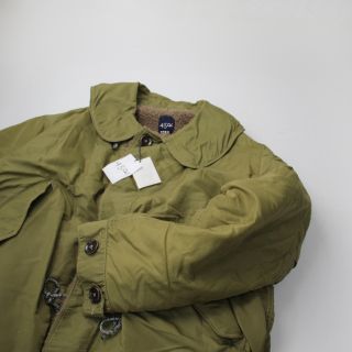 美品 定価9万 メンズ 45R フォーティーファイブアール ナイロン×ボアの