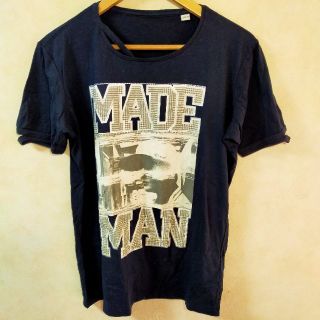 ディーゼル(DIESEL)のディーゼル　DIESEL　Mサイズ　プリントTシャツ 半袖(Tシャツ/カットソー(半袖/袖なし))