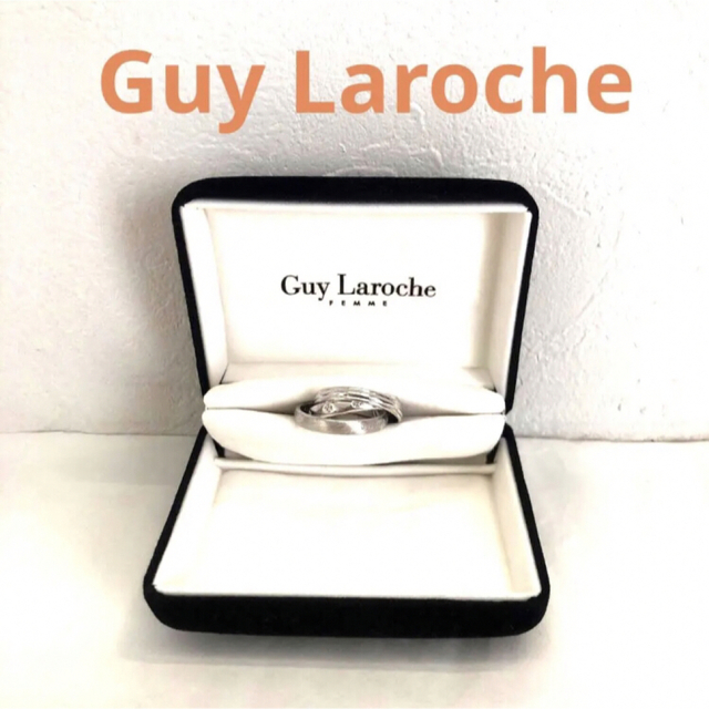 ギラロッシュ Guy Laroche ラ・トリニテ リング(ダイヤ/シルバー)-