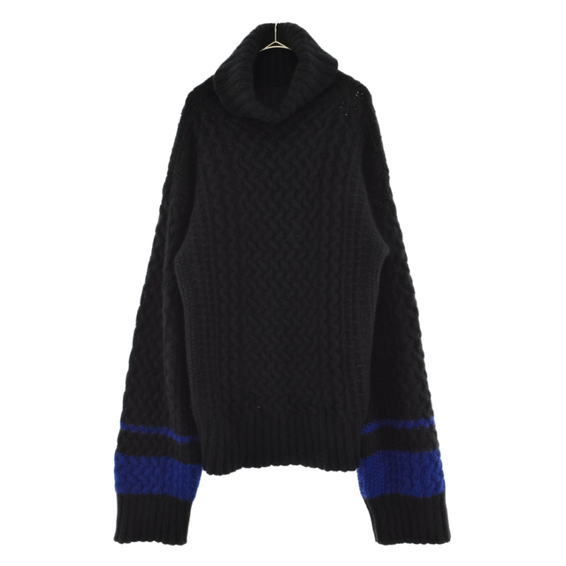Haider Ackermann ハイダーアッカーマン 袖ライン ハイネック ケーブル