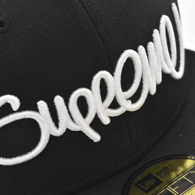 SUPREME シュプリーム 22SS Handstyle New Era Cap ハンドスタイル ニューエラ キャップ ブラック 7 1/2(59.6cm)