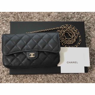 シャネル(CHANEL)の⭐︎開封のみ⭐︎ シャネル マトラッセ チェーンウォレット・フラップフォンケース(ショルダーバッグ)