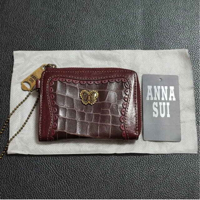 ANNA SUI(アナスイ)の【美品】ANNA SUI アナスイ コインケース パスケース カード入れ レディースのファッション小物(コインケース)の商品写真