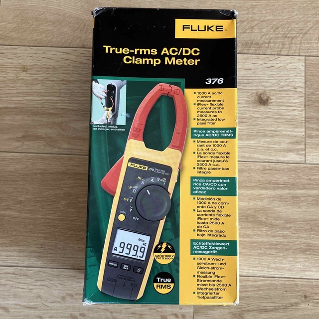 Fluke 376 真の実効値 AC/DC クランプ・メーター | www.jarussi.com.br