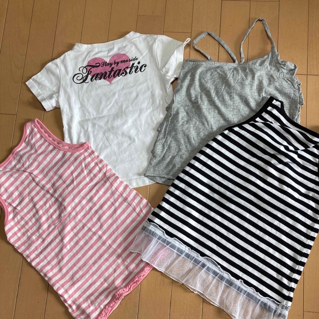 GAP Kids(ギャップキッズ)の120センチ  4枚セット キッズ/ベビー/マタニティのキッズ服女の子用(90cm~)(Tシャツ/カットソー)の商品写真