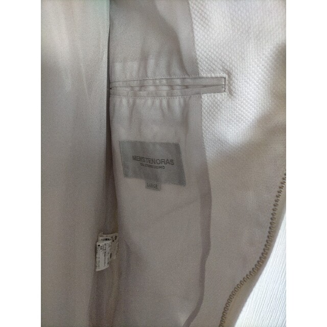 MEN'S TENORAS(メンズティノラス)のMEN’S TENORAS スプリングジャケット 白 L メンズのジャケット/アウター(ミリタリージャケット)の商品写真