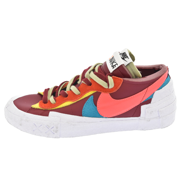 NIKE ナイキ ×sacai/KAWS BLAZER LOW TEAM RED ブレーザー チームレッド ローカットスニーカー サカイ/カウズ US9/27cm DM7901-600