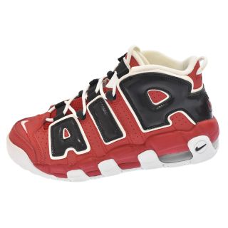 ナイキ(NIKE)のNIKE ナイキ NIKE AIR MORE UPTEMPO GS ナイキ エア モアアップテンポ GS 415082-600スニーカー レディース レッド/ブラック ブルズ(スニーカー)