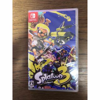 スプラトゥーン3 Switchソフト　新品　未開封(家庭用ゲームソフト)