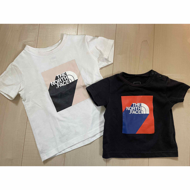 THE NORTH FACE(ザノースフェイス)のノースフェイスTシャツ　110 80２枚セット キッズ/ベビー/マタニティのキッズ服男の子用(90cm~)(Tシャツ/カットソー)の商品写真