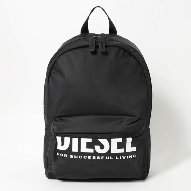 DIESEL(ディーゼル)のDIESEL ディーゼル リュック バックパック ブラック ロゴ レディースのバッグ(リュック/バックパック)の商品写真